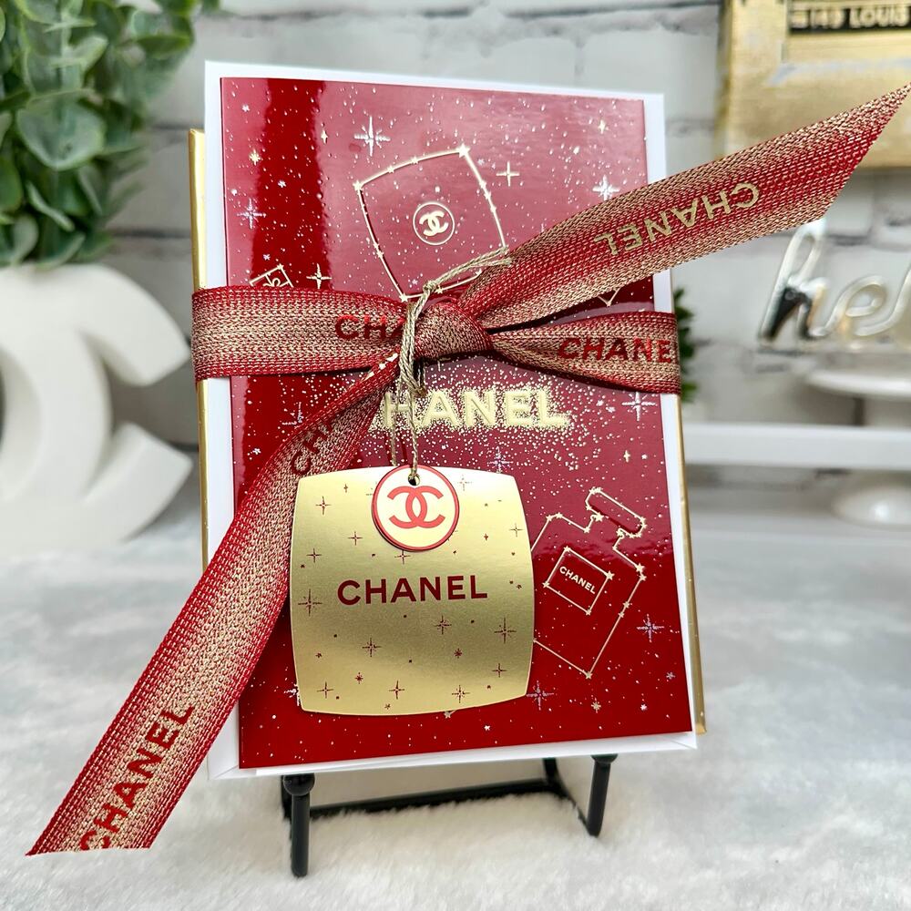 Chanel box gift set and card